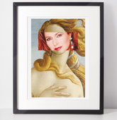 LA JURADO DE BOTTICELLI - LÁMINA A3 - pajaroflama
